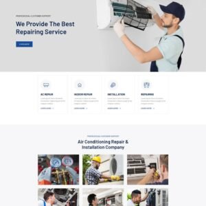 AC Repair - Air Conditioning and Heating WordPress Theme