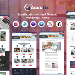 Accutix - Accounting & Finance WordPress Theme