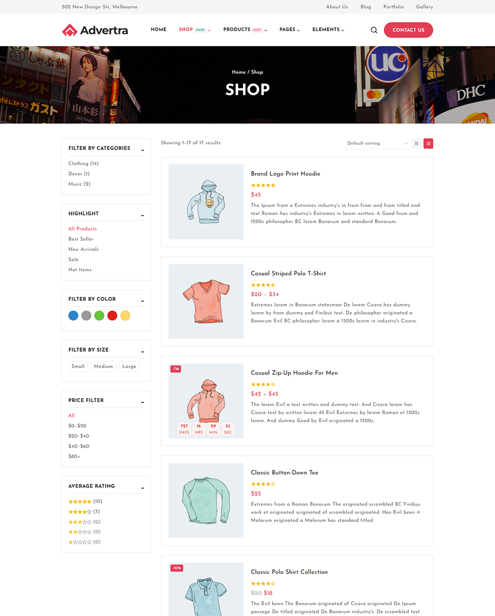 Adverta - Advertising and Marketing Agency Elementor WordPress Responsive Theme