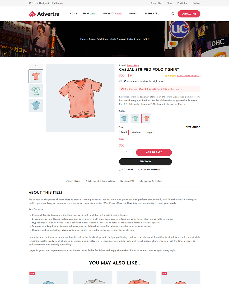 Adverta - Advertising and Marketing Agency Elementor WordPress Responsive Theme