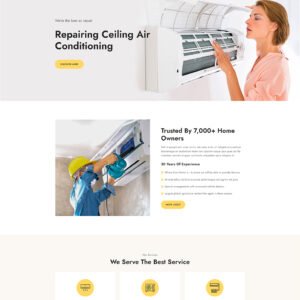 Airekool - AC Repair Services Elementor Wordpress Responsive Theme