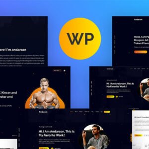 Andarson - Personal Portfolio Responsive WordPress Theme