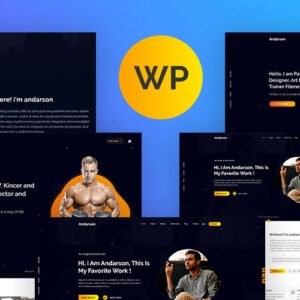Andarson - Personal Portfolio Responsive WordPress Theme