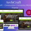 ArchCraft - Construction Company Wordpress Theme