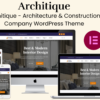 Architique - Architecture & Construction Company WordPress Theme
