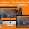 Assist Ease - Virtual Assistant & Administrative Elementor WordPress Theme