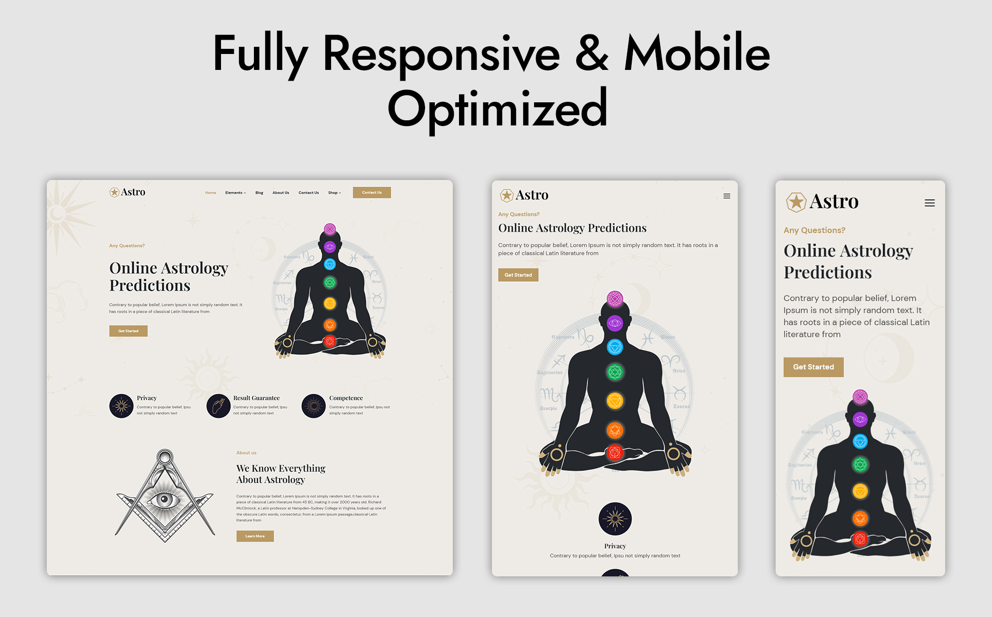 Astro - Horoscope and Astrology WordPress Theme