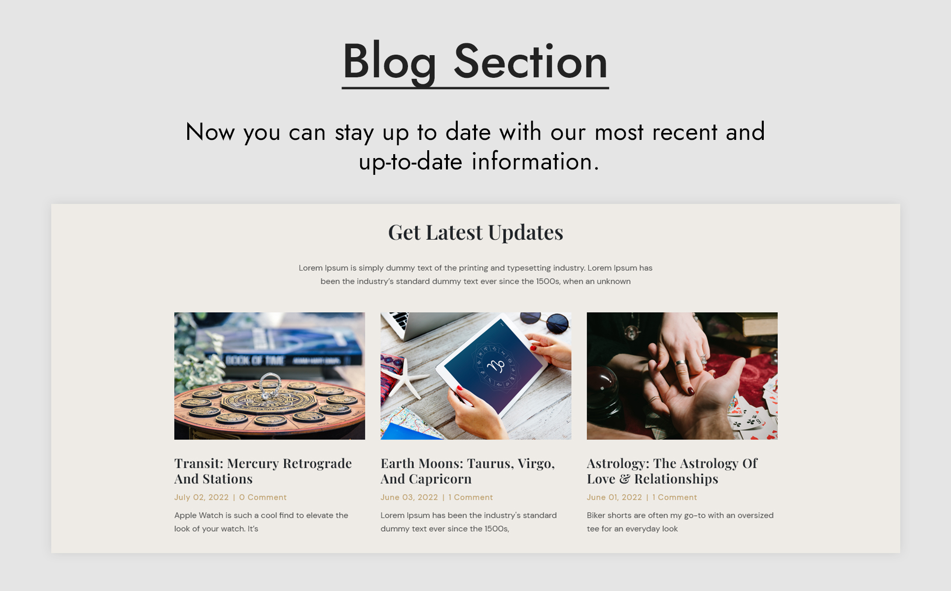 Astro - Horoscope and Astrology WordPress Theme