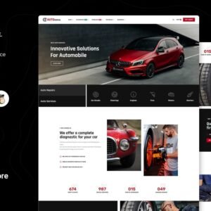 Automotive - Auto Mechanic and Car Repair WordPress Elementor Theme