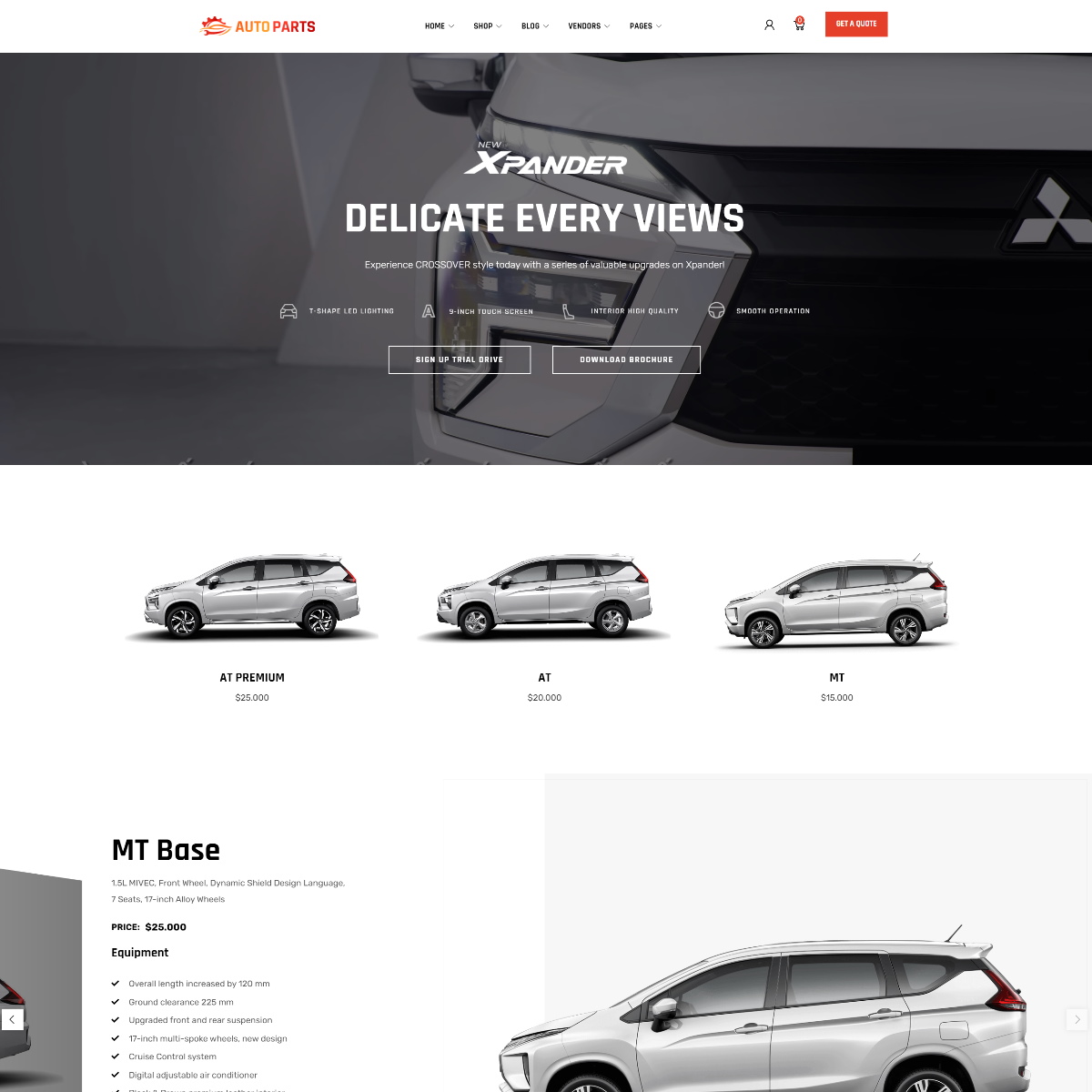 AutoPart – Automotive Parts & Car Services Elementor WordPress Theme