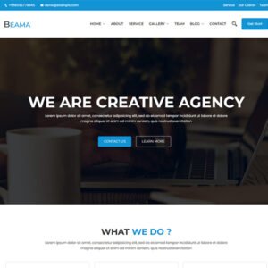 Beama - Agency Business WordPress Theme