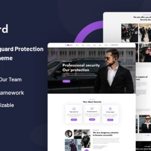 Bgard - Bodyguard Protection WordPress Theme