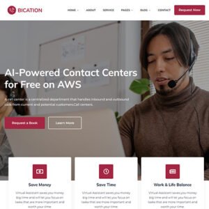 Bication - Virtual Call Center WordPress Theme