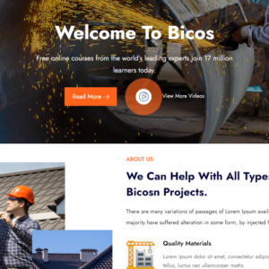 Bicos - Construction And Architecture Wordpress Theme