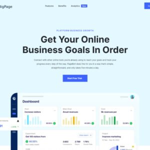 Bigpage - Digital Product Landing Wordpress Theme
