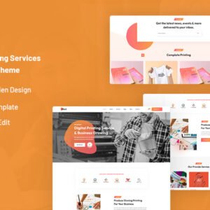 Bikot - Printing Services WordPress Theme