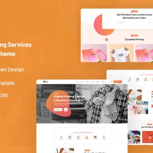Bikot - Printing Services WordPress Theme