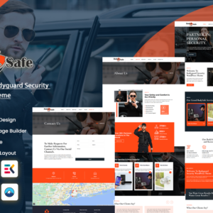 Bodysafe - Bodyguard & Security Agency WordPress Theme