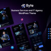 Byte - Business Services and IT Agency WordPress Theme