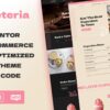 Cafeteria WordPress Theme for Cupcakes Shop