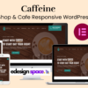 Caffeine - Coffee Shop & Cafe Responsive WordPress Theme