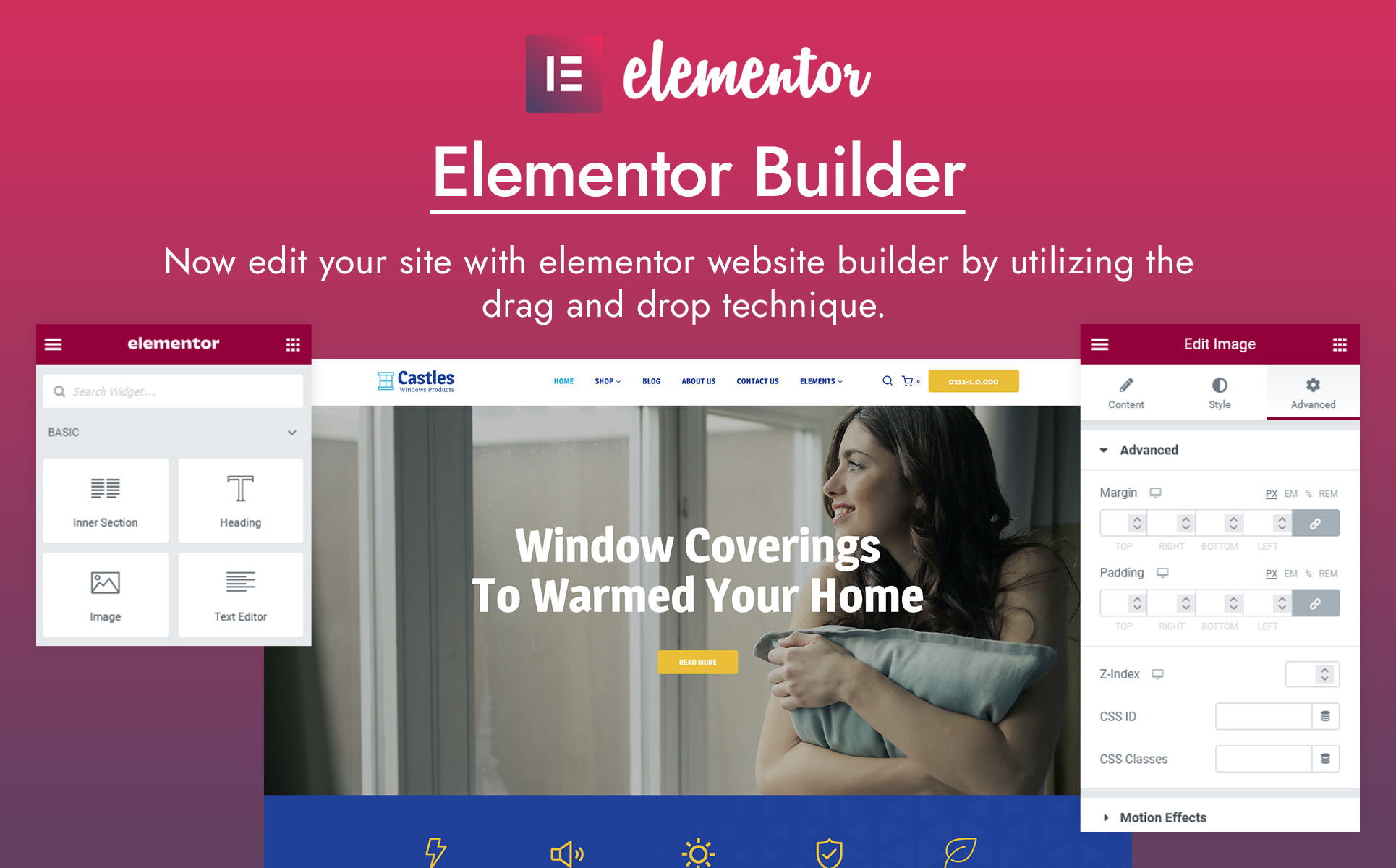 Castles - Windows and Doors Services WordPress Theme