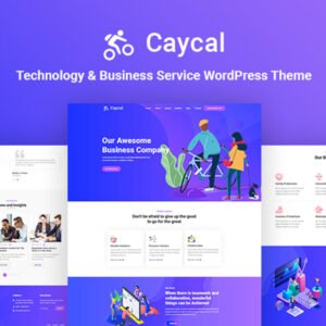 Caycal - Startup Technology & Business Service WordPress Theme