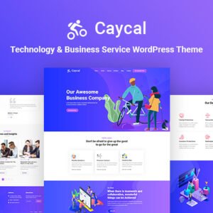 Caycal - Startup Technology & Business Service WordPress Theme