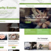 Charity Events - Modern Charity / Fundraising WordPress Theme