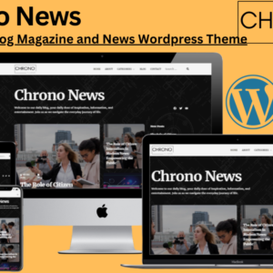 Chrono News - Elementor Blog Magazine and News WordPress Theme