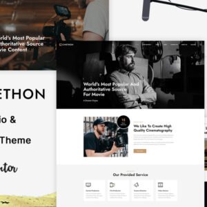 Cinethon - Movie Studios and Filmmakers WordPress theme