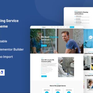 Cleanar - Cleaning Service WordPress Theme