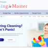 Cleaning Master - Landing page with Blog WordPress Theme