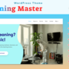 Cleaning Master - Website With Blog Elementor Wordpress Theme