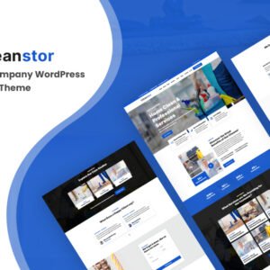 Cleanstor - Cleaning Company Responsive WordPress Theme