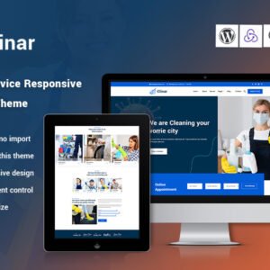 Clinar - Maintenance and Cleaning Service Responsive WordPress Theme