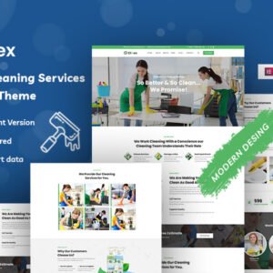 Clinex - Cleaning Services WordPress Theme
