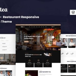 Coffeytea - Restaurant Responsive WordPress Theme