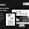 Colorf - Creative portfolio WordPress Theme
