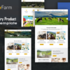Cow Farm Dairy Product Wordpress Template