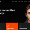 Creative Melon-One Page Creative Agency WordPress Theme