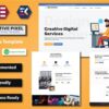 Creative Pixel – Design Studio WordPress Elementor Template