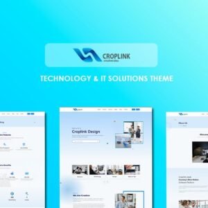 CROPLINK - Tech Corporate & Ecommerce WordPress Theme