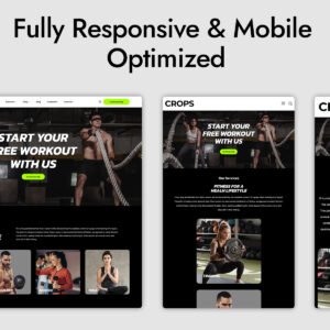 Crops - Fitness and Gym WordPress Theme