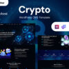 CryptoBest - Cryptocurrency And Bitcoin WordPress Elementor Theme