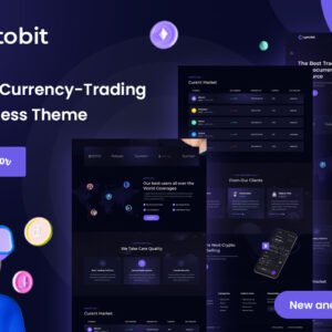 Cryptobit - Trading WordPress Theme