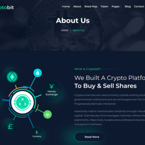 Cryptobit - Trading WordPress Theme