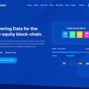 Cryptozen - Cryptocurrency & Bitcoin/ICO WordPress Theme