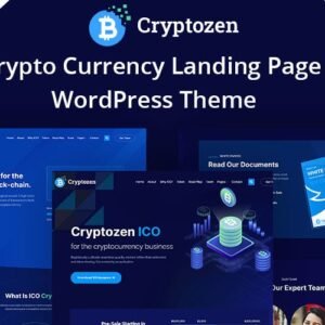 Cryptozen - Cryptocurrency & Bitcoin/ICO WordPress Theme