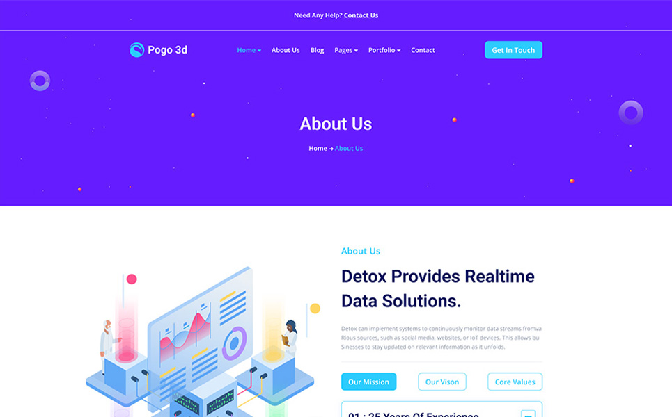 DataHUb - Data Science & AI Tech And IOT WordPress Theme